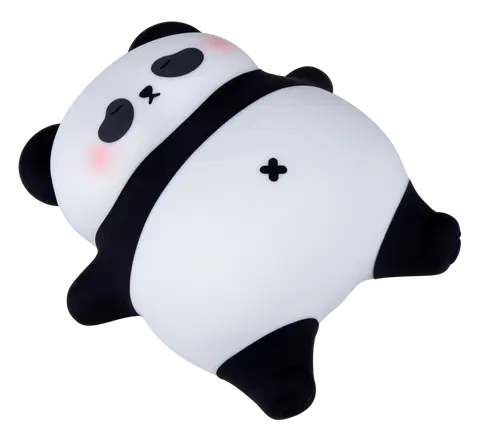 Panda sovende LED oppladbar bordlampe 16,4cm RGB 5
