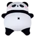 Panda sovende LED oppladbar bordlampe 16,4cm RGB 3