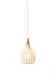 Drops pendel 17cm hvit  2