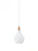 Drops pendel 17cm hvit  3
