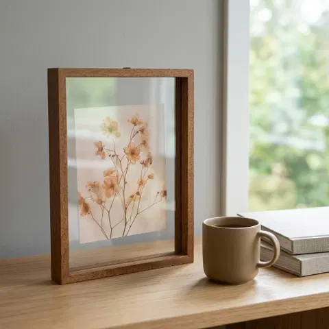Mia ramme 25,5cm brun, bilde 1 av 7
