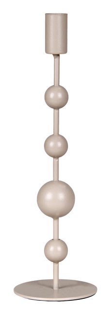 Elle lysestake 28,8cm beige 4