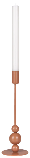 Elle lysestake 26,4cm terrakotta 3
