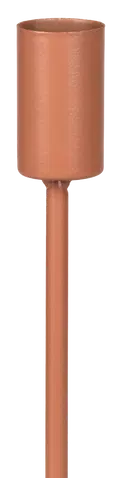 Elle lysestake 26,4cm terrakotta, bilde 4 av 6