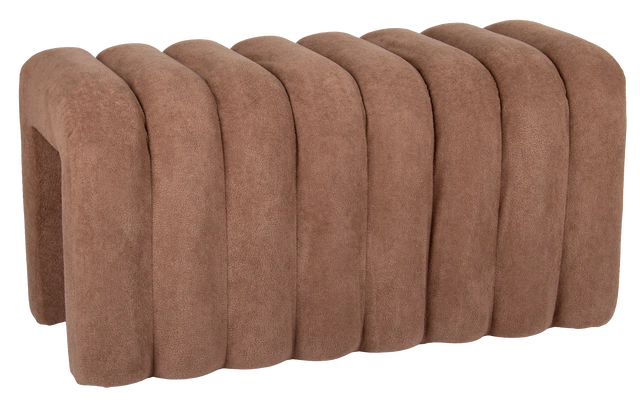 Puff Tube lang 80cm brun 2
