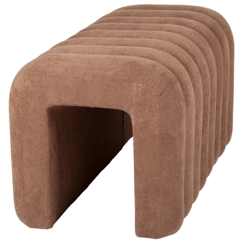 Puff Tube lang 80cm brun, bilde 3 av 7