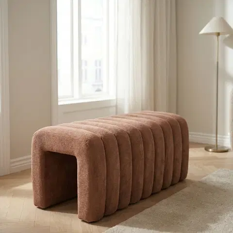 Puff Tube lang 80cm brun, bilde 1 av 7