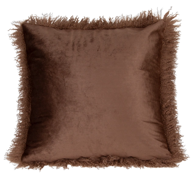 Putetrekk pels 45cm brun 4