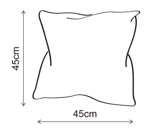 Putetrekk 45cm rust 4