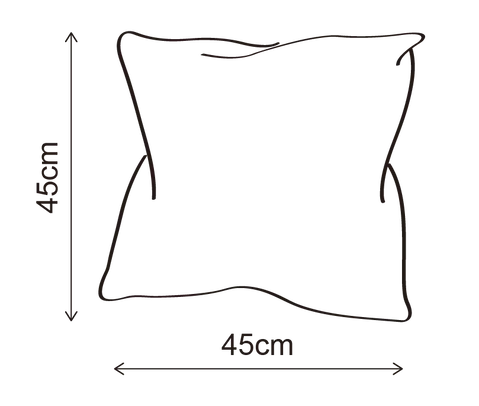 Putetrekk 45cm rust, bilde 4 av 4