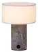 Tingeling marble oppladbar bordlampe 20cm grå 5