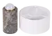 Tingeling marble oppladbar bordlampe 20cm grå 7