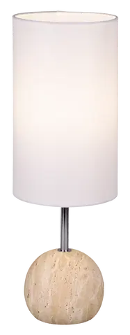 Milla bordlampe 53cm travertine/hvit, bilde 4 av 9