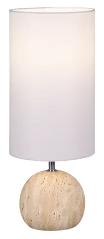 Milla bordlampe 53cm travertine/hvit, bilde 8 av 9