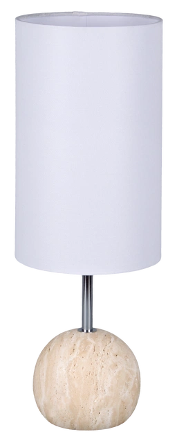 Milla bordlampe 53cm travertine/hvit 3