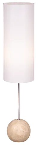 Milla gulvlampe 120cm travertine/hvit 2