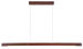Ako II LED taklampe 120cm valnøtt  2