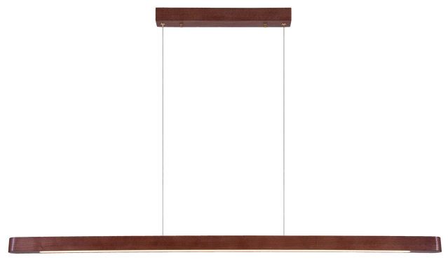 Ako II LED taklampe 120cm valnøtt 2