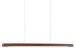 Ako II LED taklampe 120cm valnøtt  5