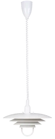 Joakim II taklampe med heis 40cm hvit  5