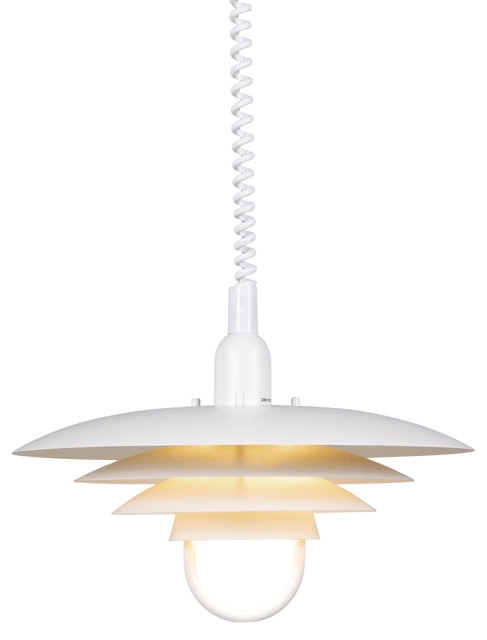 Joakim II taklampe med heis 40cm hvit 3