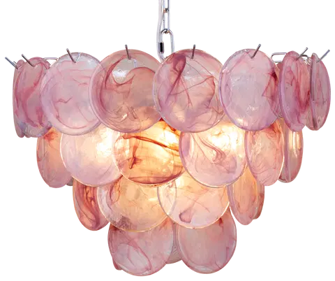Cora taklampe 50cm rosa, bilde 4 av 9
