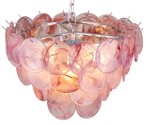 Cora taklampe 50cm rosa, bilde 5 av 9