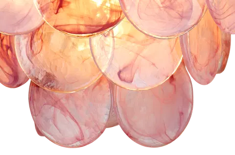 Cora taklampe 50cm rosa, bilde 7 av 9