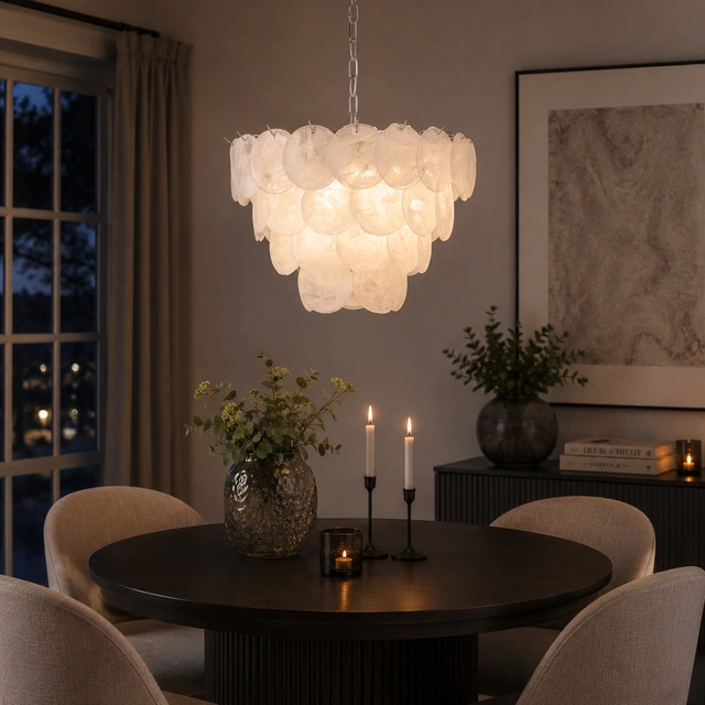 Cora taklampe 50cm hvit