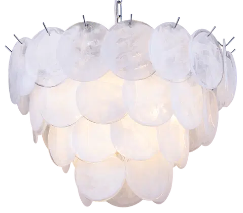 Cora taklampe 50cm hvit, bilde 3 av 9