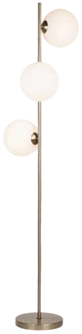 Cobe II gulvlampe 150cm messing/opal, bilde 2 av 8