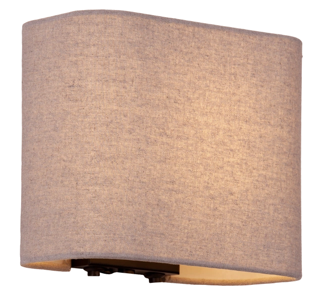 Elma vegglampe 20cm grå 2