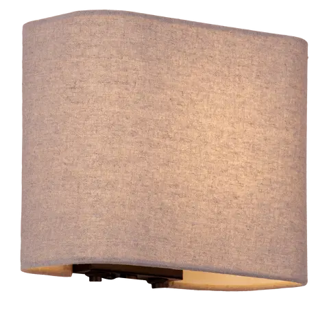 Elma vegglampe 20cm grå , bilde 2 av 5