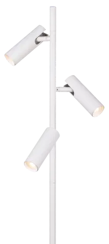 Lyra leselampe gulv 3lys 150cm hvit , bilde 7 av 8