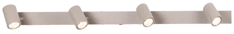 Noor II skinne 4lys 115cm sand , bilde 3 av 6