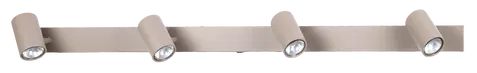 Noor II skinne 4lys 115cm sand , bilde 5 av 6