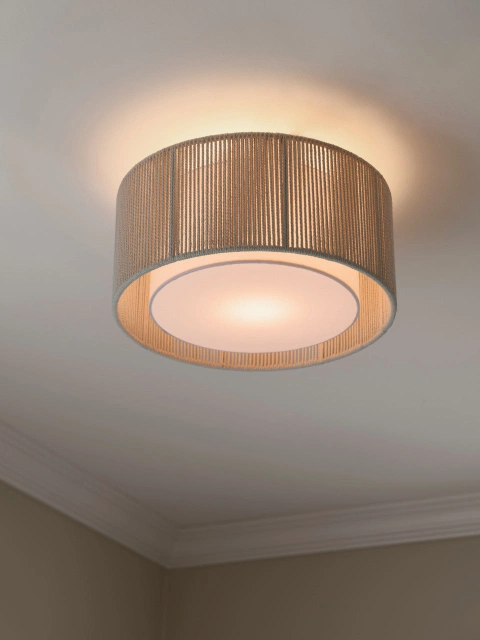 Ylva plafond taklampe 40cm beige/hvit 4
