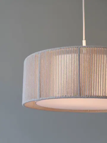Ylva taklampe 50cm beige/hvit , bilde 5 av 13