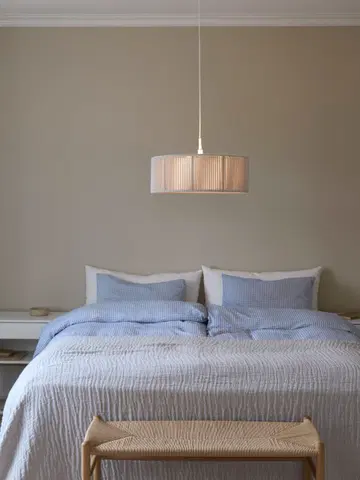 Ylva taklampe 50cm beige/hvit , bilde 4 av 13