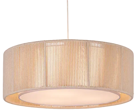 Ylva taklampe 50cm beige/hvit , bilde 3 av 9