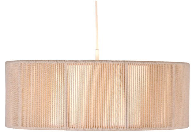 Ylva taklampe 50cm beige/hvit 4