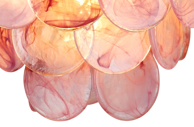 Reserveglass Cora taklampe rosa 12cm