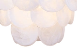 Reserveglass Cora taklampe hvit 12cm