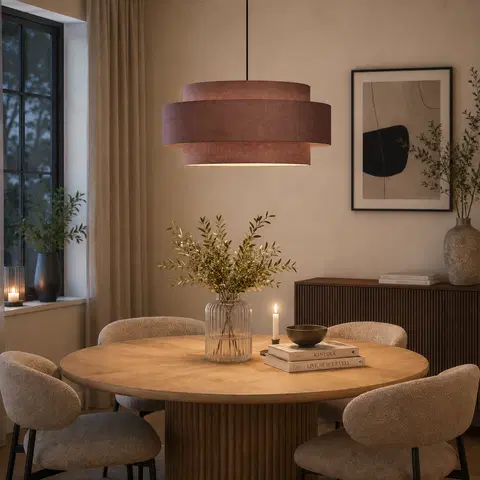 Trysil taklampe brun 50cm 1