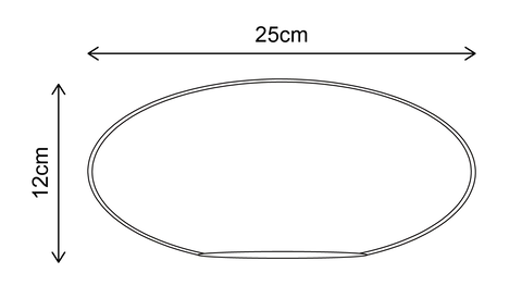 Reserveglass Bianca bordlampe 25cm opal  3