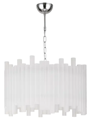 Venice slim taklampe 55cm hvit/krom, bilde 7 av 10
