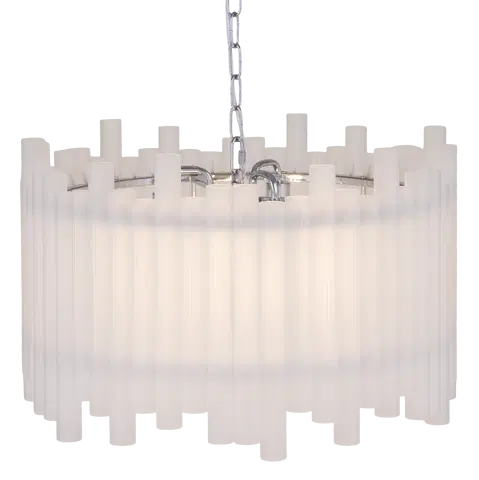 Venice slim taklampe 55cm hvit/krom, bilde 4 av 10