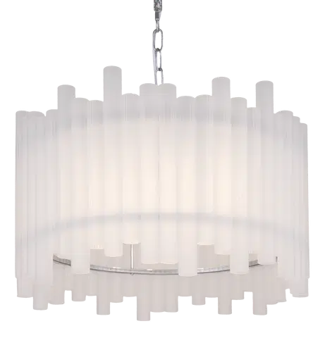 Venice slim taklampe 55cm hvit/krom, bilde 6 av 10