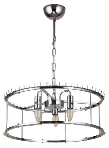 Venice slim taklampe 55cm hvit/krom, bilde 9 av 10