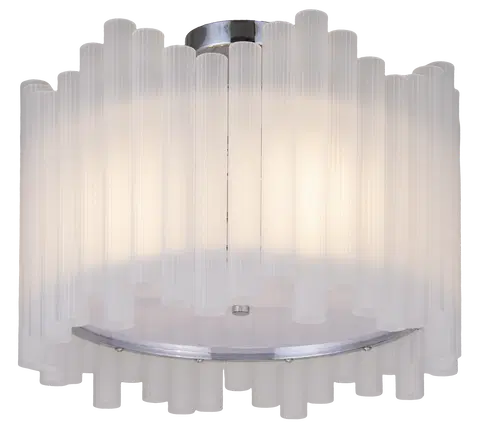Venice slim plafond taklampe 45cm hvit/krom, bilde 3 av 7
